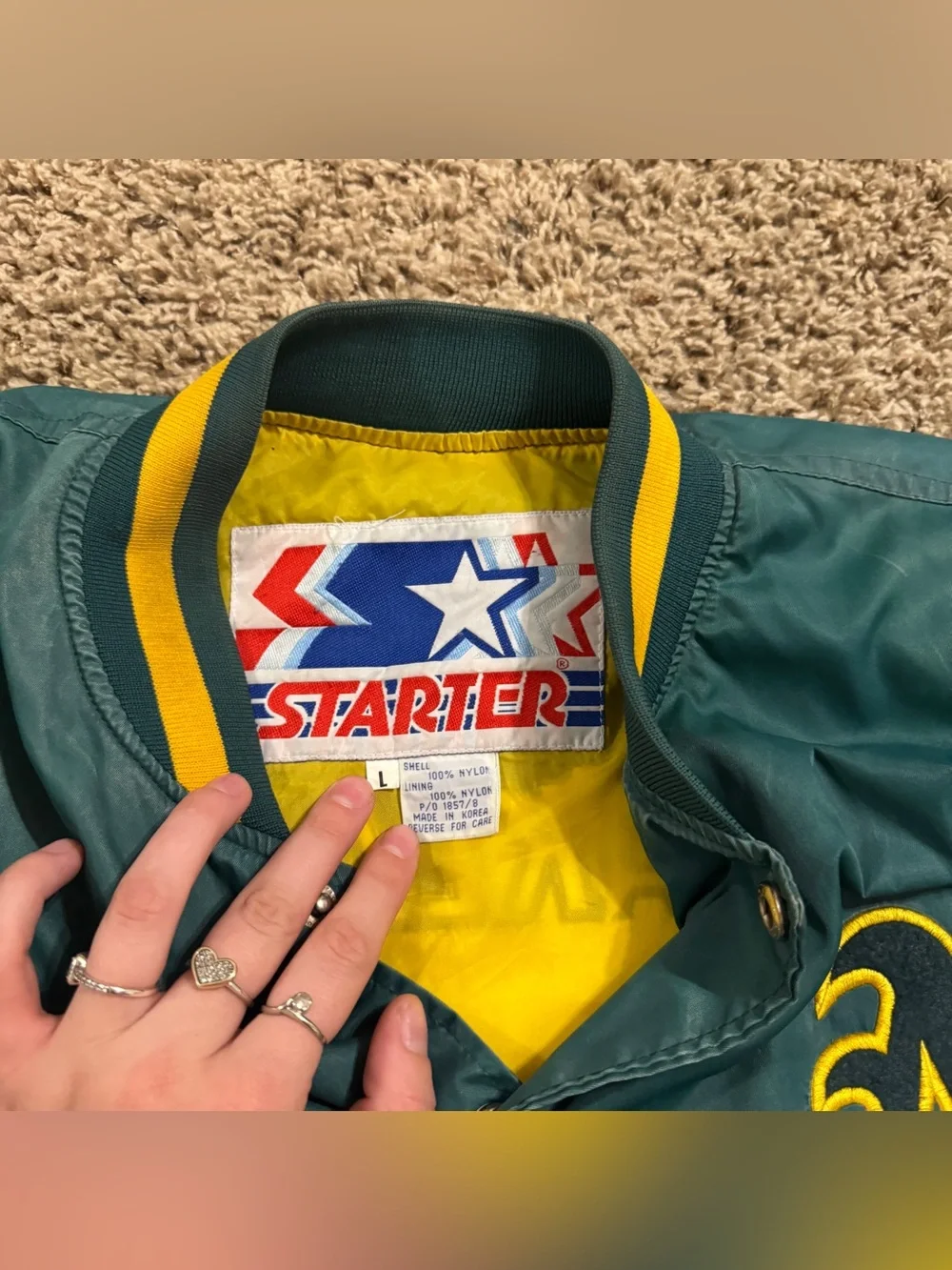 Vintage Oakland A’s Starter Jacket